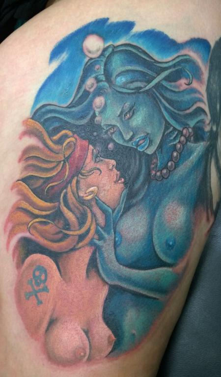 Tattoos - Mermaid Pirate - 111570